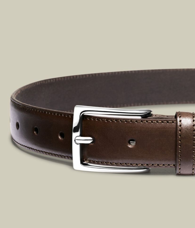 CHARLES TYRWHITT CHOCOLATE BROWN BELT
