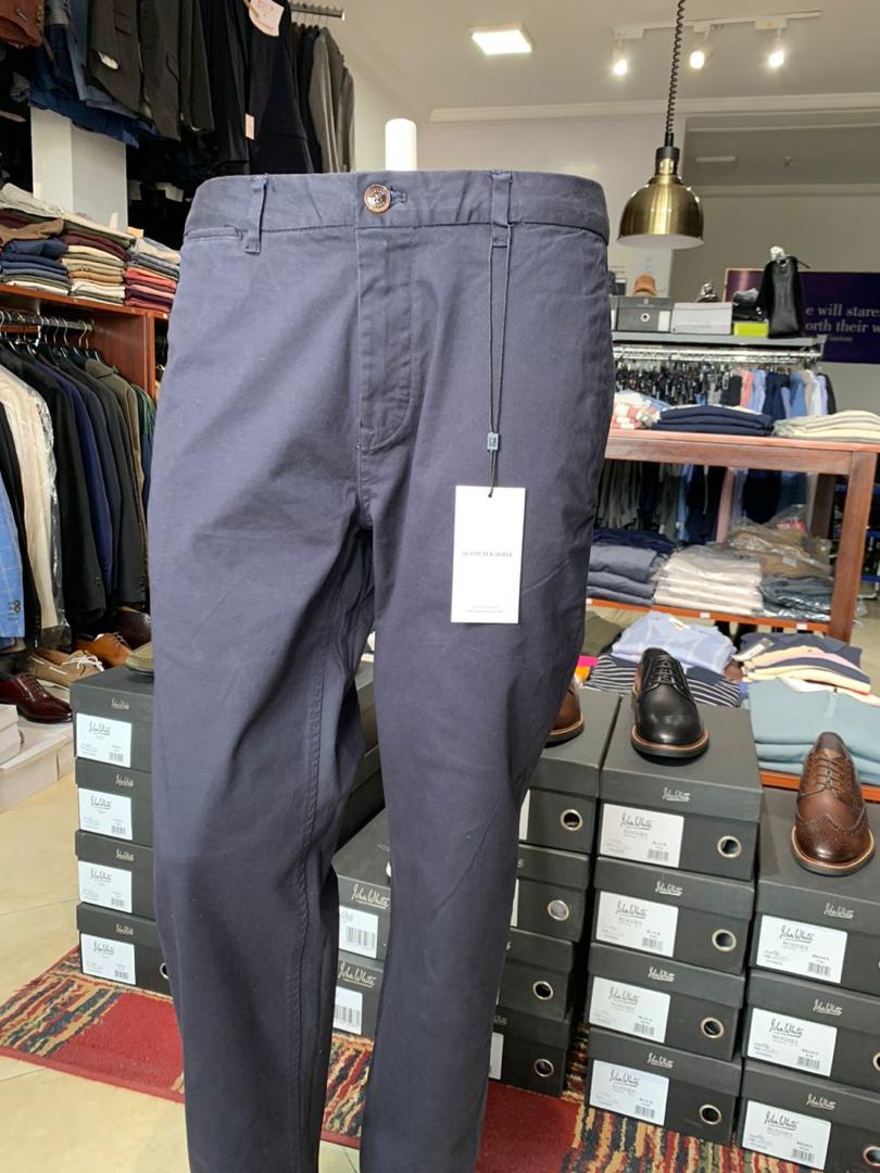 SCOTCH & SODA NAVY TROUSER