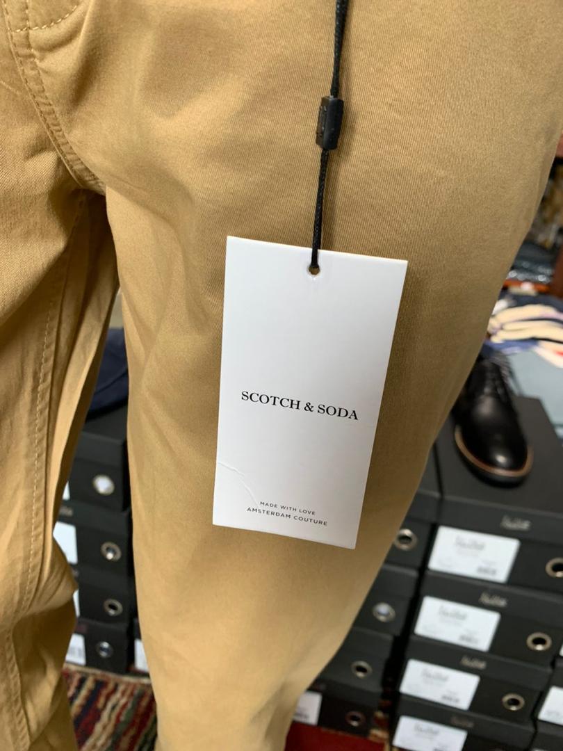 SCOTCH & SODA KHAKI TROUSER