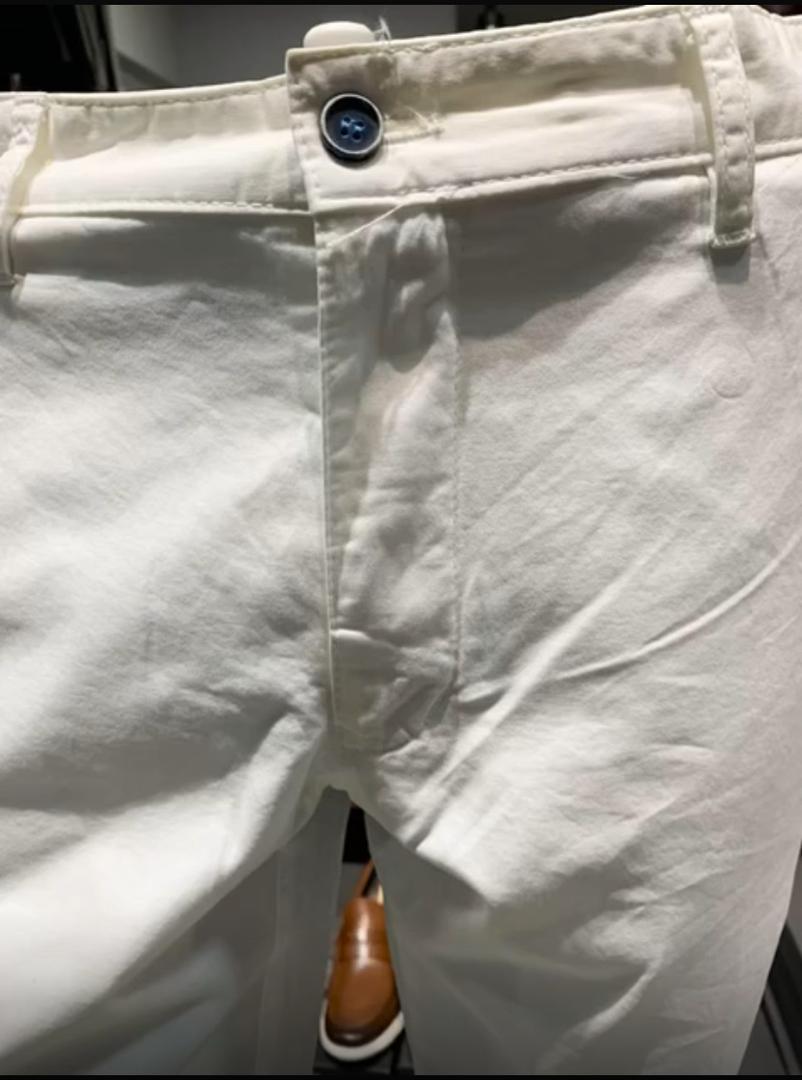 JACOB EDWARDS WHITE TROUSER