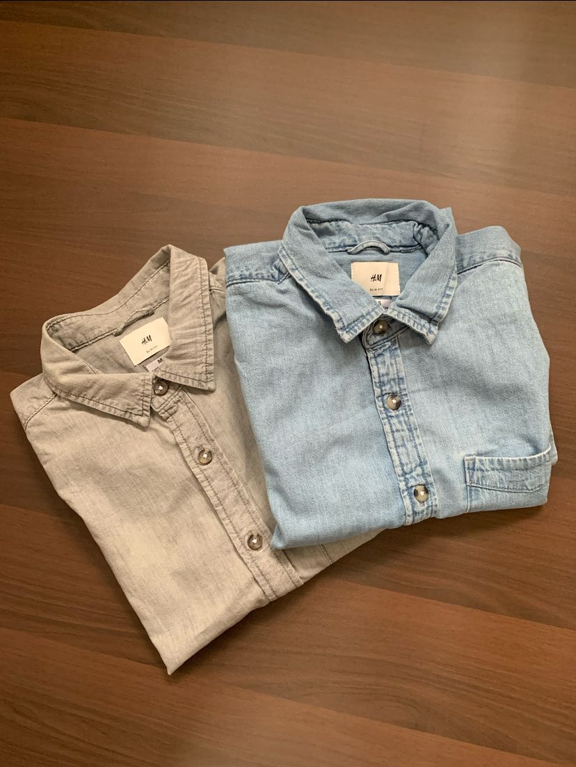 H&M DENIM SHIRT