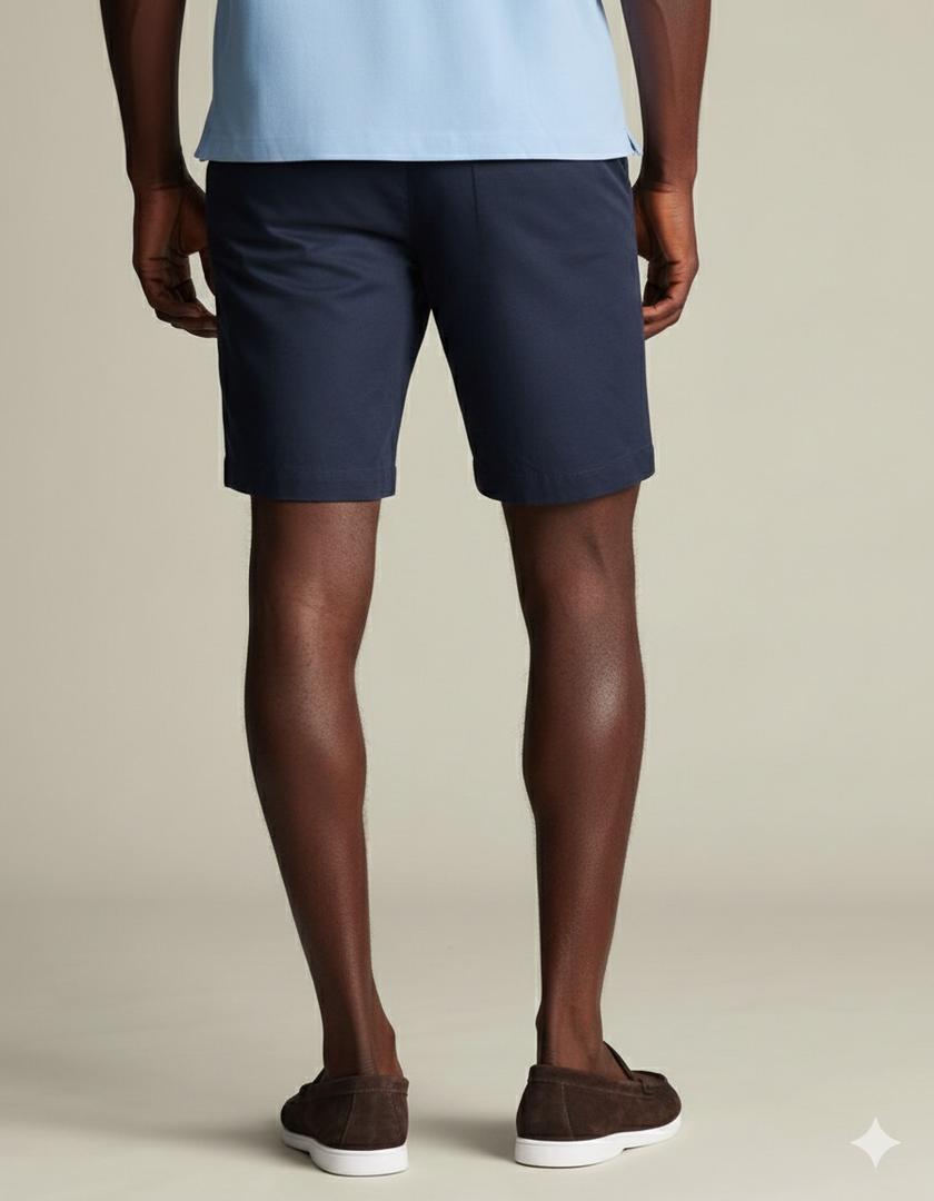 Charles Tyrwhitt Taupe Navy Linen Chino