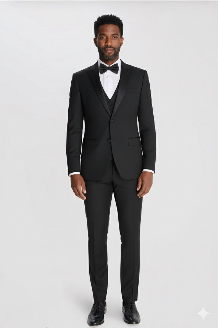 CARTER & JONES BLACK TUXEDO SUIT