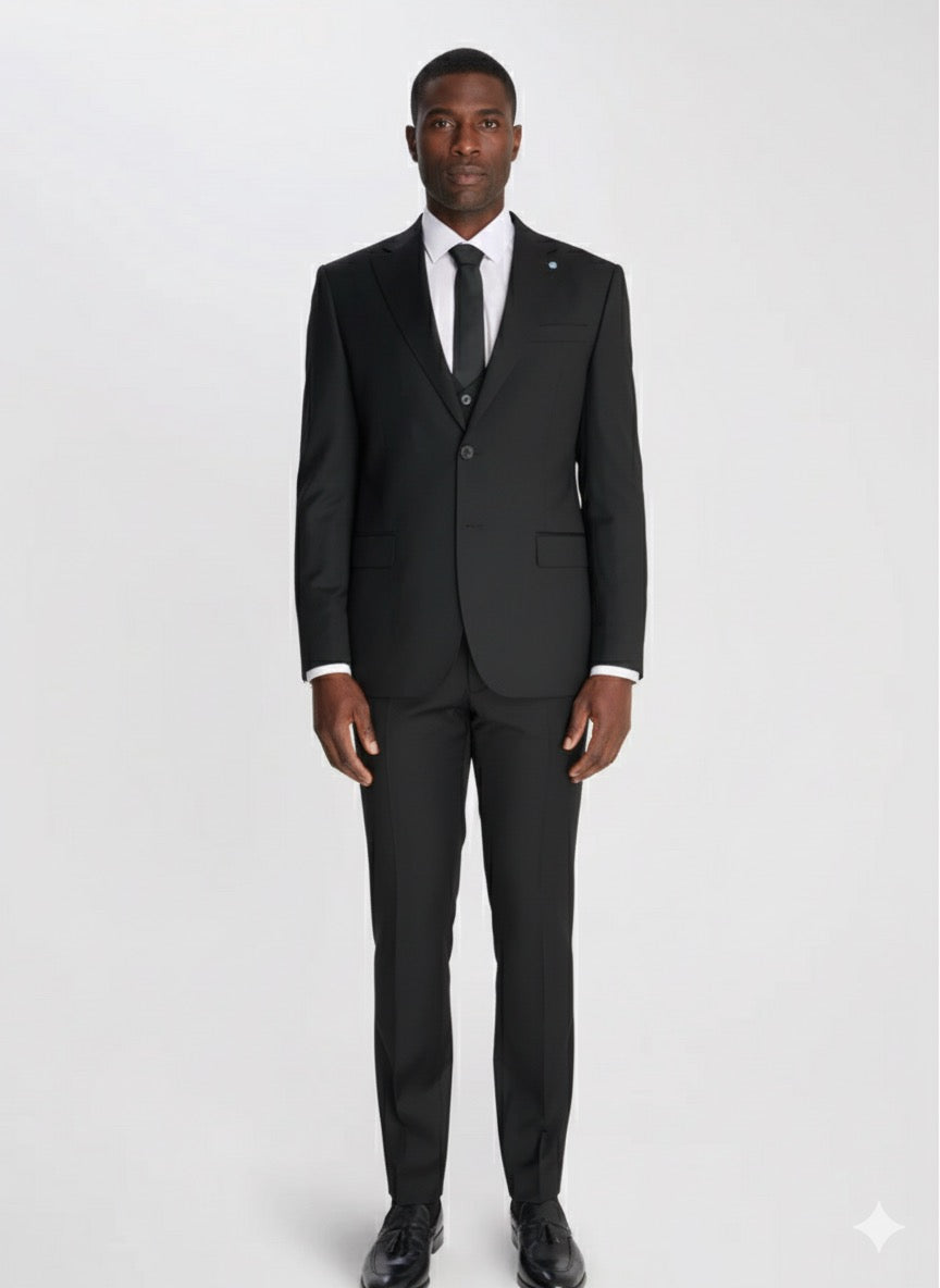 CARTER & JONES BLACK SUIT