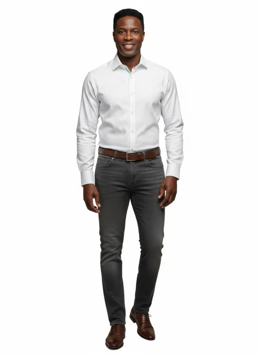 Alder & Green Whte Shirt