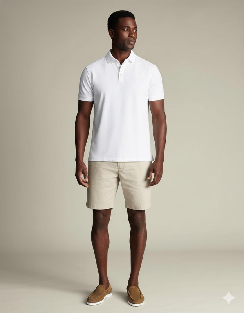 Charles Tyrwhitt Khaki Cotton Chino