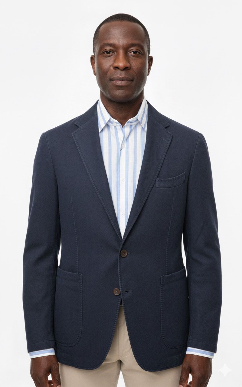 Carl Gross Deep Navy Blue Blazers