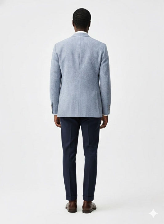 Atelier Torino Striped Blue blazers