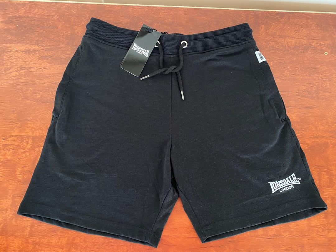 Lonsdale Black Shorts