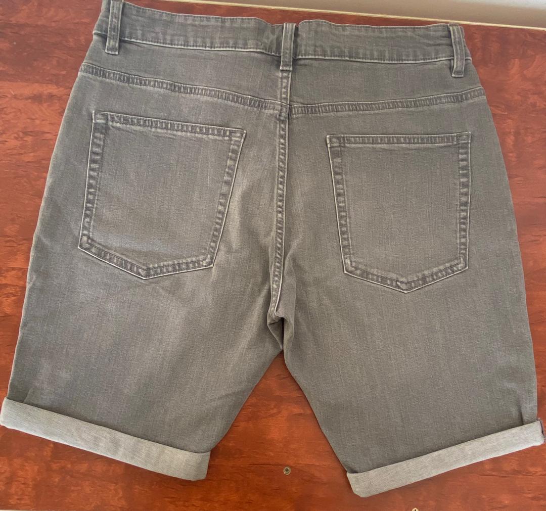 Next Denim Grey Shorts